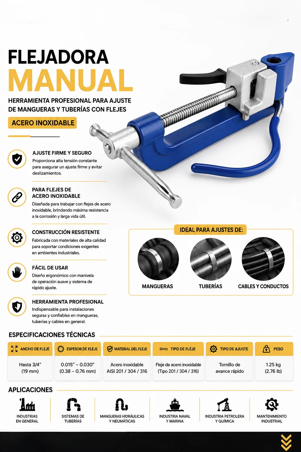 Datasheet — Manual Banding Tool (SMI-00)